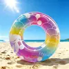 Flotador de sirena para niños de 3 a 6 años PVC grueso caricatura bebé natación suministros auxiliares salvavidas mayoreo