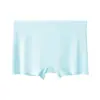 Pantalón Corto de Seda de Hielo Sin Costuras de una Pieza Pantalón de Seguridad Leggings Anti-rozaduras para Mujer Verano Talla Grande Cintura Media Pantalones Cortos tipo Boxer para Mujer