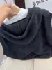 Colete Feminino sem Mangas com Capuz 100% Lã de Seda Primavera Outono Casual Tricotado Solto para Sobreposição Outerwear