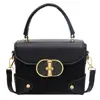 Bolso de Mano de Alta Gama Transfronterizo Versátil Bolso Pequeño Cuadrado para Mujer Moda Otoño e Invierno 2025 Nuevo Bolso de Hombro Bolso Cruzado para Viajes