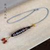 Collar con colgante de cuentas de ágata natural de Xizang, pulsera con colgante, estilo étnico de Xizang, cadena para clavícula, venta al por mayor especial de fábrica