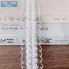Fita Elástica de Seda de Peixe Colorida Elástica de 1,5cm Acessórios para Vestuário Fita Ondulada Renda Decorativa Material de Gola