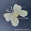Suse Flores Feitas à Mão Xiaohongshu Roupas Populares Ombro Único Organza de Vidro Bordado Computadorizado Pétalas Gola de Suéter Flor