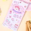 Papelería creativa Sanrio serie de dulces Hello Kitty lindo caricatura estudiante PVC pegatina para cuenta manual (folleto)