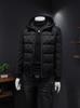 Estación Europea Chaqueta de Plumón con Capucha Estampado de Terciopelo Casual para Hombre Ropa Nueva de Invierno para Hombre Moda Coreana Chaqueta