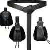 Accesorios de Ropa Cosplay Retro Medieval Funda de Cuero para Espada Vikinga Accesorios de Atrezzo Escénico Renacentista