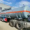 [Precio de Depósito] 29.2 Metros Cuadrados Semirremolque Corrosivo Camión Cisterna Azul Brillante Acero al Carbono Camión de Transporte Huat