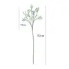 Flores de Gipsofila Artificiales de Tacto Suave con 3 Ramas, Superventas Transfronterizas para Decoración del Hogar y Bodas, Productos Terminados de Alta Gama al por Mayor