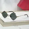 Óculos de Sol Femininos Sl302 Moda Street Style 2025 Novo Moda Europeia e Americana de Metal Transfronteiriça Yss Versátil Armação Pequena Óculos de Sol Masculinos