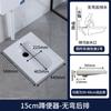 Guangdong Modelo Delgado con Curva 20cm 18cm Sin Curva 15cm 13cm Tipo Sifón Tubería Grande Inodoro de Sentadilla Venta al por Mayor