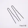 Preto Fosco Eletroforese Cor Preservando Corpo Principal Ferro Pente de Cabelo de Dois Dentes Quatro Dentes Grampo de Cabelo DIY Feito à Mão Material de Grampo de Cabelo Antigo