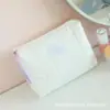Bolsa de Cosméticos de Almacenamiento de Gran Capacidad, Conveniente y Portátil, para Niña de las Flores, Color Crema, Bolsa Linda para Artículos de Tocador de Viaje
