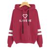 Estoque Disponível Dropshipping Aliexpress Amazon Moletom Suéter Estampado Tops Femininos Outono e Inverno Hoodie