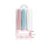 Capel lavável sobrancelha faca sobrancelha faca mini dobrável set caixa faca de barbear conjunto ferramentas de beleza atacado