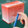 Tiza de plástico hexagonal marca Aviation, selección premium, elección de maestro profesional, específica para escuela, caja grande