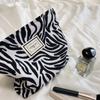 19302 pana estampado de leopardo vintage bolsa de cosméticos lápiz labial cambio bolso de mano portátil bolsa de almacenamiento para lavado portátil para mujer