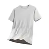 Ropa de Secado Rápido para Hombres Verano 2026 Ropa Deportiva al Aire Libre para Hombres Fitness Nueva Camiseta de Manga Corta con Cuello Redondo Camiseta Tendencia de Seda de Hielo para Hombres