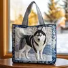 Nuevo producto transfronterizo TEMU Amazon bolso de mano de moda para mujer con estampado bolso de hombro tela Oxford 600D-2