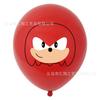 Nuevo globo de aluminio de caricatura de Sonic the Hedgehog fiesta de cumpleaños sonido Chico Modelado traje infantil al por mayor