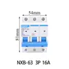 Interruptor Automático Chint Nxb-64 Control de Interfaz Micro Interruptor de Aire Tipo C Pequeño Fabricante Venta Directa Interruptor Interruptor de Aire