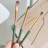 Pincel de Fibra para Sombra Pacote com 3 Pincéis de Sombra Conjunto de Pincéis de Maquiagem Ferramentas de Maquiagem para Iniciantes Embalado Individualmente