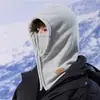 Gorro y Bufanda Integrados para Calidez al Aire Libre Gorra de Ciclismo para Hombres y Mujeres Equipo para la Cabeza para Deportes Esquí Protector de Cuello Gorro a Prueba de Viento Protección contra el Frío