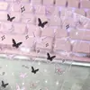 Super Fada Ano Novo Sonho Borboleta Arte de Unha Adesivos Celebridade da Internet Borboleta Mix and Match Ins Doce Cool Bonito DIY Adesivos de Unha Adesivos
