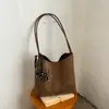 Bolso minimalista de gran capacidad para mujer, nueva colección de invierno 2026, acabado mate retro, bolso de hombro, bolso cruzado, bolso tote de alta calidad
