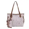 Bolsa de Ombro Casual da Moda 2025 Outono e Inverno Nova Bolsa Tote Feminina, Estilosa, Personalizada, Simples, Bolsa de Grande Capacidade