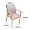 Cadeira de Madeira Maciça, Cadeira para Computador Doméstico, Simples para Sala de Estar, Estudo, Cadeira de Mahjong para Lazer, Para Sentar por Longo Período, Não Cansa, Cadeira de Escritório para Estudo