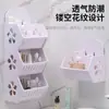 Estante de Gabinete de Almacenamiento de Múltiples Niveles para Montar en la Pared, Estante de Baño para Montar en la Pared, Gabinete de Cocina para Montar en la Pared, Estante Organizador de Almacenamiento para Baño