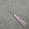 Recordando Xiangfei 12B-7 Hebilla Ping An Borla Antigua Colgante Oreja diy Hecho a Mano Cintura Hanfu Joyería Clásica Cheongsam