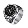 AliExpress Joyería al por Mayor Suministro de Comercio Exterior Acero de Titanio Anillo de Ancla Único y Audaz para Hombre