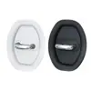Almohadilla Protectora de Hebilla de Cerradura de Puerta de Coche Silicona Absorbente de Golpes para Puerta Amortiguador de Puerta Funda de Goma para Hebilla de Cerradura de Puerta