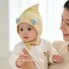 Touca para Bebê para Primavera e Outono, Estilo Fino, Touca com Proteção para Orelhas de Recém-nascido, Touca à Prova de Vento Fofa e Adorável para Proteção da Fontanela de Bebê