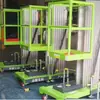 Plataforma de trabajo aéreo, elevador móvil, carretilla elevadora hidráulica eléctrica pequeña, plataforma elevadora de aleación de aluminio