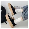 Zapatos de Plataforma Casuales Retro Americanos de Suela Gruesa de Venta Caliente para Mujer Primavera/Otoño 2026 Superficie Mate Suela Suave Zapatos Deportivos Individuales para Mujer