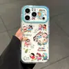 Funda para Teléfono Compañero de Juegos de Crayon Shin-Chan Adecuada para Apple 17/16Pro Nicho Anti-Caídas Iphone15/14P Diseño Simple