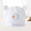 Gorro de bebê Outono e Inverno Algodão Classe A Recém-nascido Infantil 0 a 3 Meses Bebê Menina Primavera e Outono Pequeno Gorro Fetal