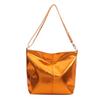 2024 Nuevo Bolso Tipo Cubo Casual de Moda Retro de Gran Capacidad para Hombro Cruzado para Mujer, Bolso Tote Brillante para Viajera