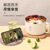 Tazón para Fideos Instantáneos Tazón para Estudiante con Tapa Acero Inoxidable 304 Aislado Gran Capacidad Comedor Fideos Instantáneos Caja Tazón para Fideos Instantáneos