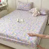 Funda de cama/colchón de una sola capa con impresión personalizada hecha de tela gruesa vieja, también adecuada como funda de alfombrilla fresca