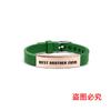 Pulsera de Silicona Correa de Reloj de Silicona Transfronteriza Europea y Americana Letras de Acero Inoxidable Buenos Hermanos y Amigos Regalos de Vacaciones Accesorios de Mano Populares