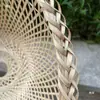 Pantalla de bambú tejida estilo Zen, hecha a mano, para uso doméstico, estilo chino vintage, rústica, decorativa, adecuada para comedores y bares