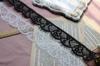 Tecido de Renda para Cílios de Alta Qualidade com 5,5cm de Largura Exportado de Um Lado DIY Decoração de Gola e Manga de Vestido de Noiva Acessórios de Vestuário