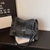 Nova Bolsa de Ombro Corrente Casual de Nicho Coreana, Bolsa Feminina de Grande Capacidade, Bolsa Simples de Alta Qualidade para o Dia a Dia, de Ombro