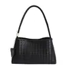 Bolso de Hombro Único de Gran Capacidad para Mujer 2026 Nuevo Bolso de Moda Coreana para Mujer Bolso Tote con Patrón Tejido
