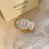 Pinzas para el Cabello Divertidas de Helado Simulado para Niños, Pinzas para Flequillo Lateral de Bebé, Pinzas Lindas para el Cabello de Niñas Pequeñas, Accesorios para el Cabello, Tocado