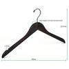 Cabides de Madeira Cabides para Loja de Roupas de Madeira Fabricantes Cabides Domésticos para Adultos Roupas Masculinas e Femininas Suporte Cor Antiga Atacado Madeira Maciça