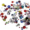 Brocas para uñas de diamante plano de vidrio de tamaño mixto y color mixto #6-#20 accesorios para ropa accesorios para joyería DIY al por mayor